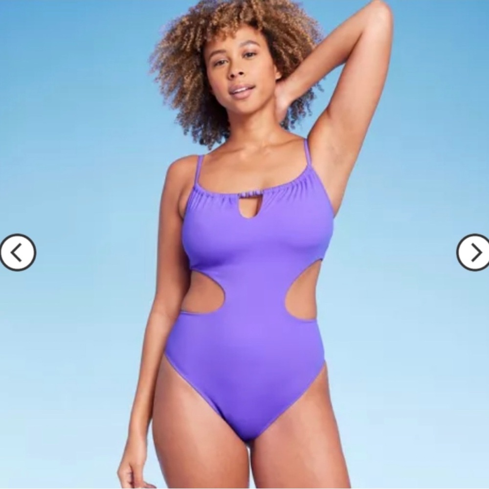 NWT Target Shade & Shore Cutout One Piece Swimsuit